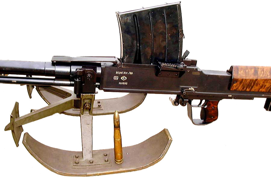 Противотанковое ружье Lahti L-39 и патрон 20×138 мм