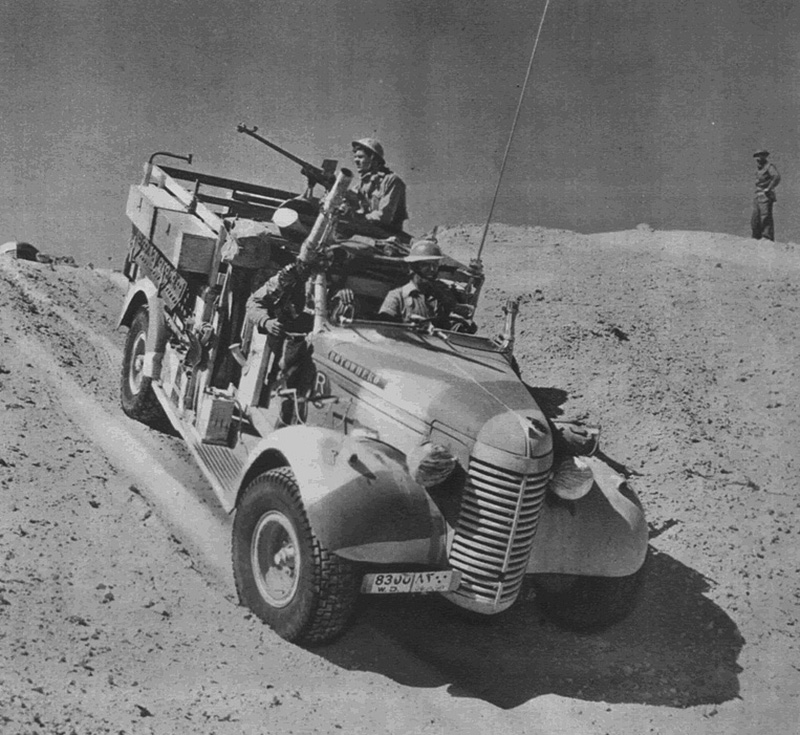ПТР Boys Mk. I у солдат Дальнего пустынного патруля (L.R.D.G.)